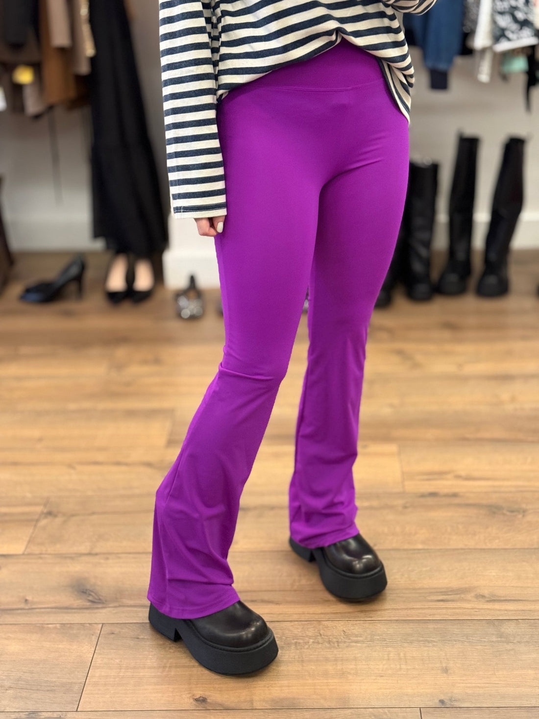 Legging Melodie violet - Léone