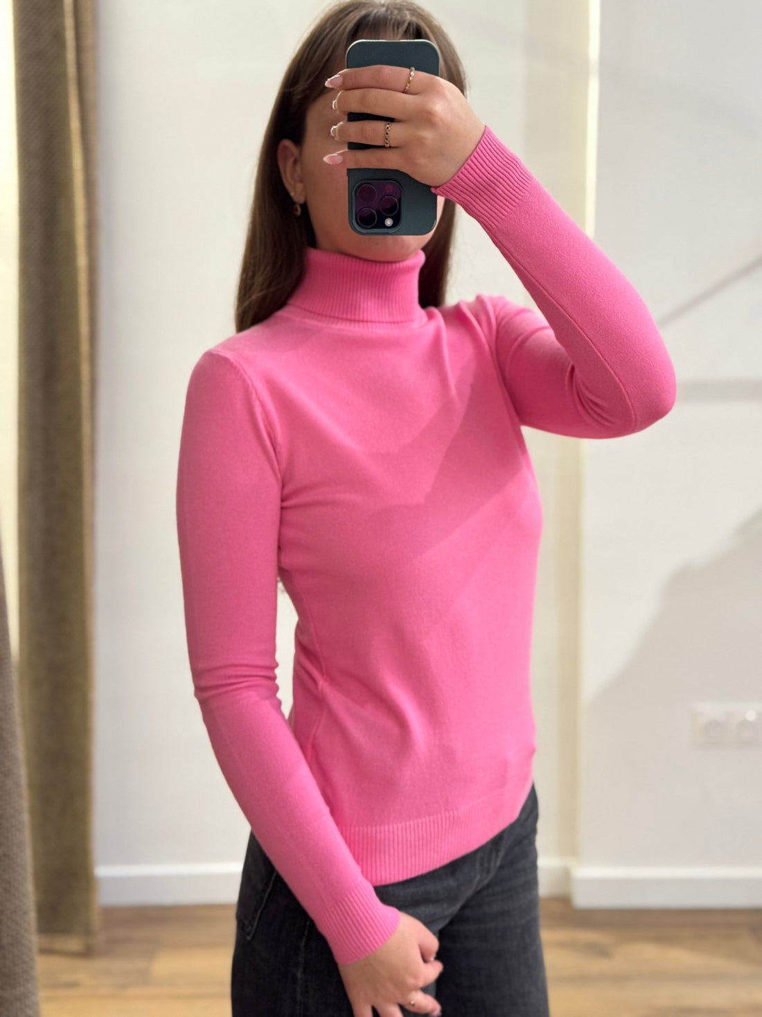 Maille fine Sassy rose - Léone