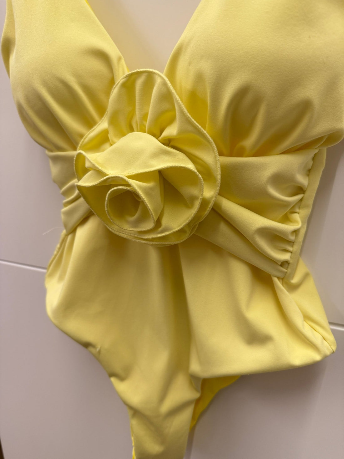 Maillot de bain Flora jaune - Léone