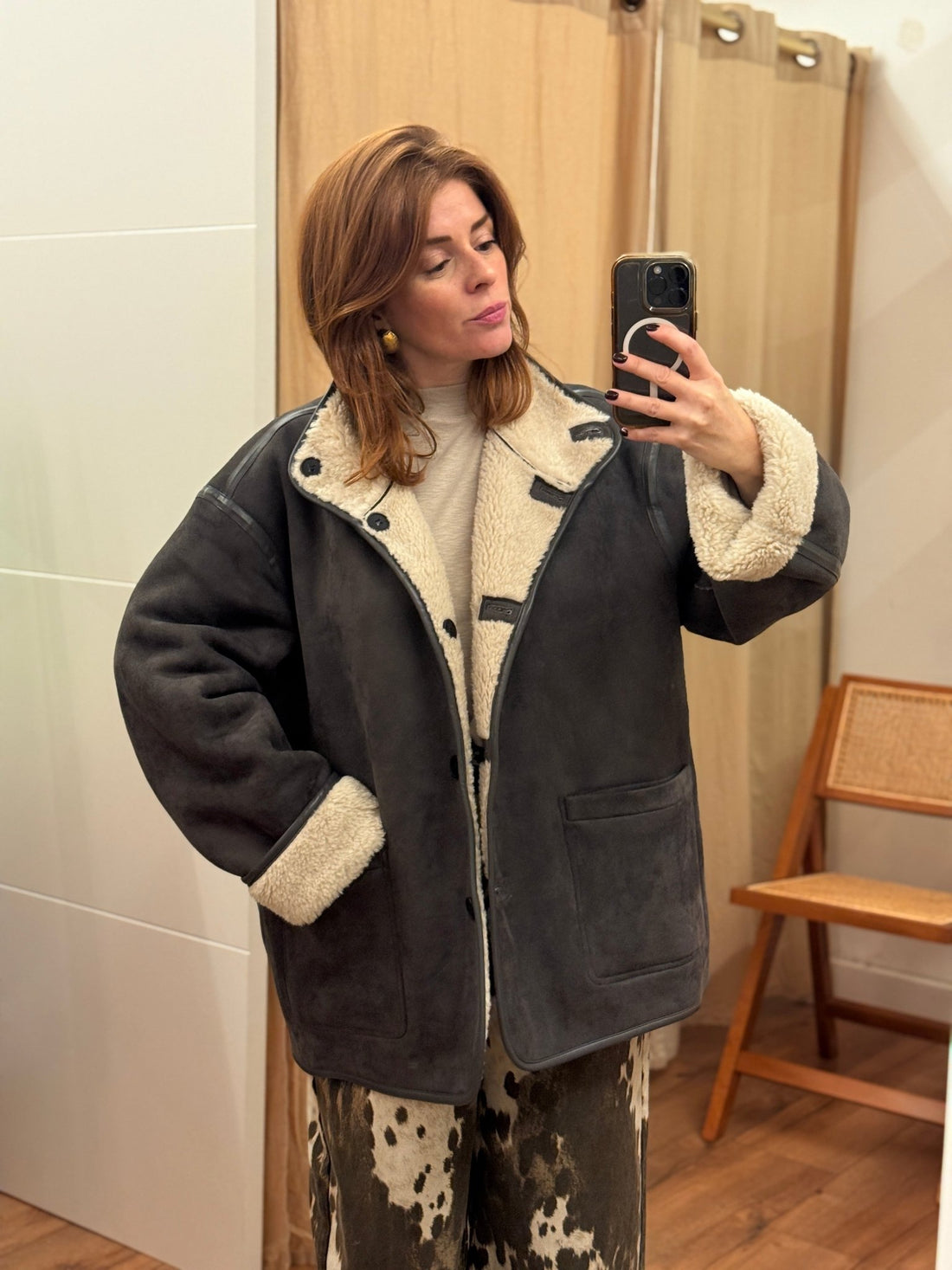 Manteau réversible Juliette - Léone