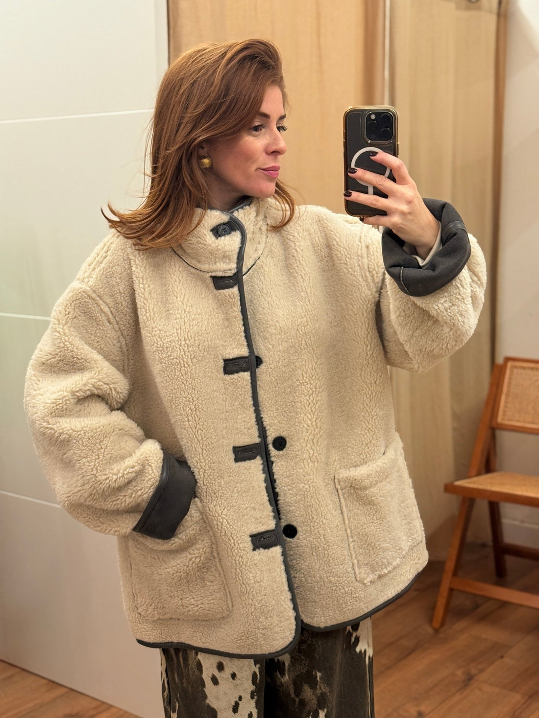 Manteau réversible Juliette - Léone