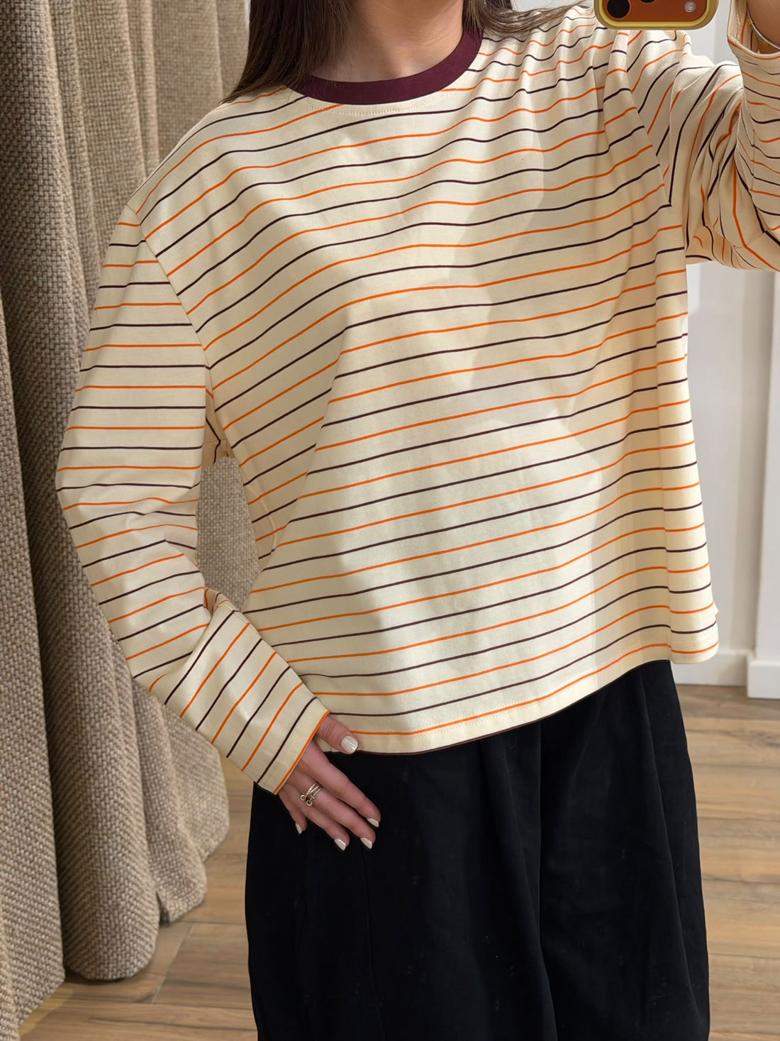 Marinière beige Suzanne - Léone