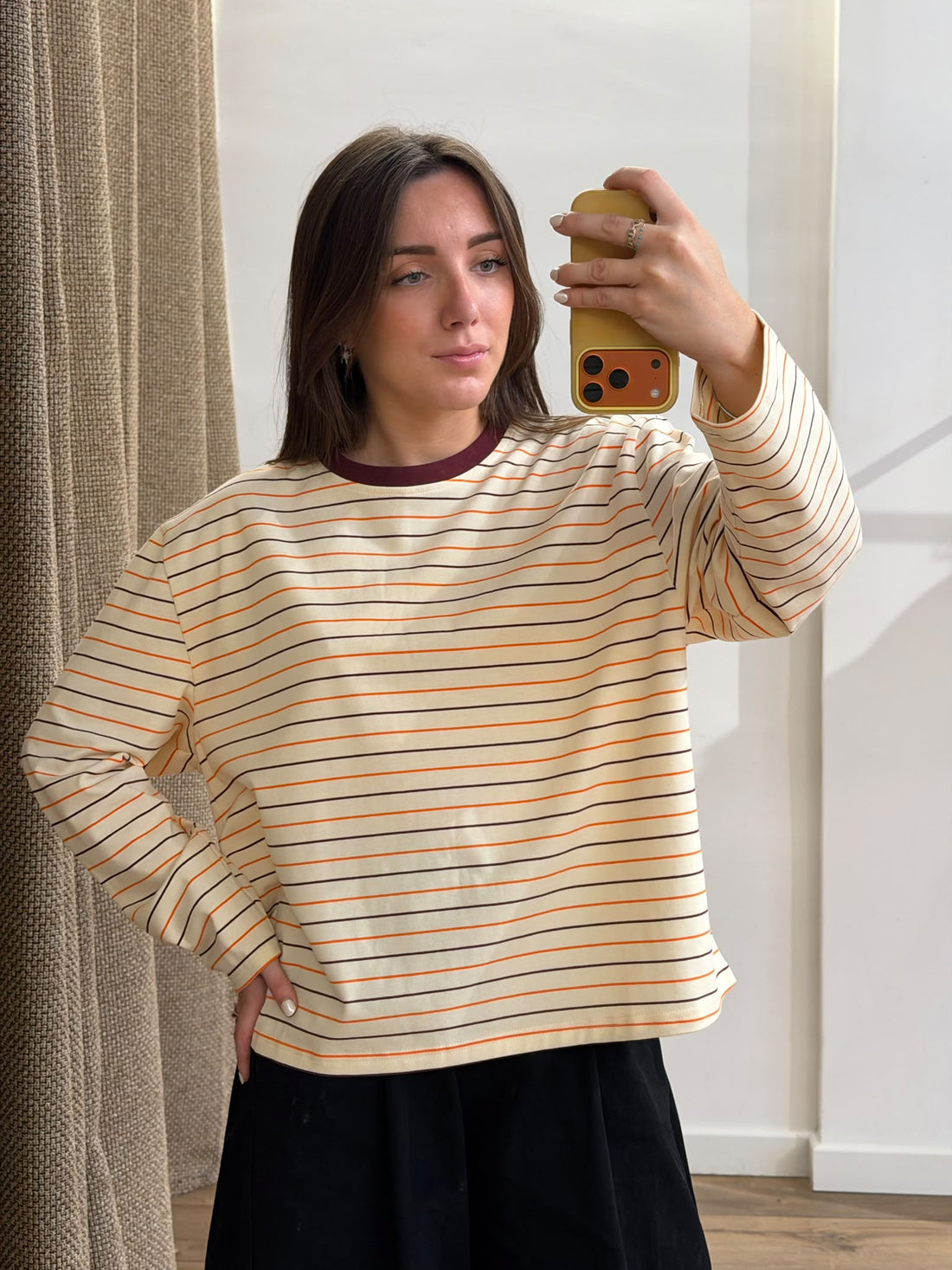 Marinière beige Suzanne - Léone
