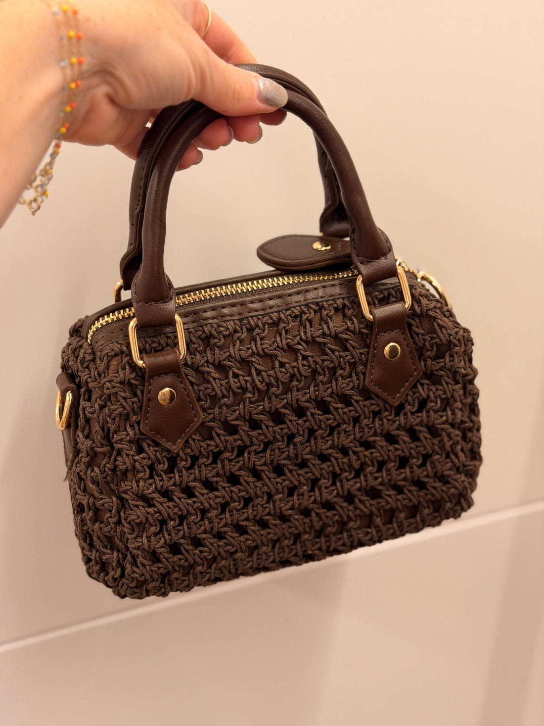 Mini sac bowling choco - Léone
