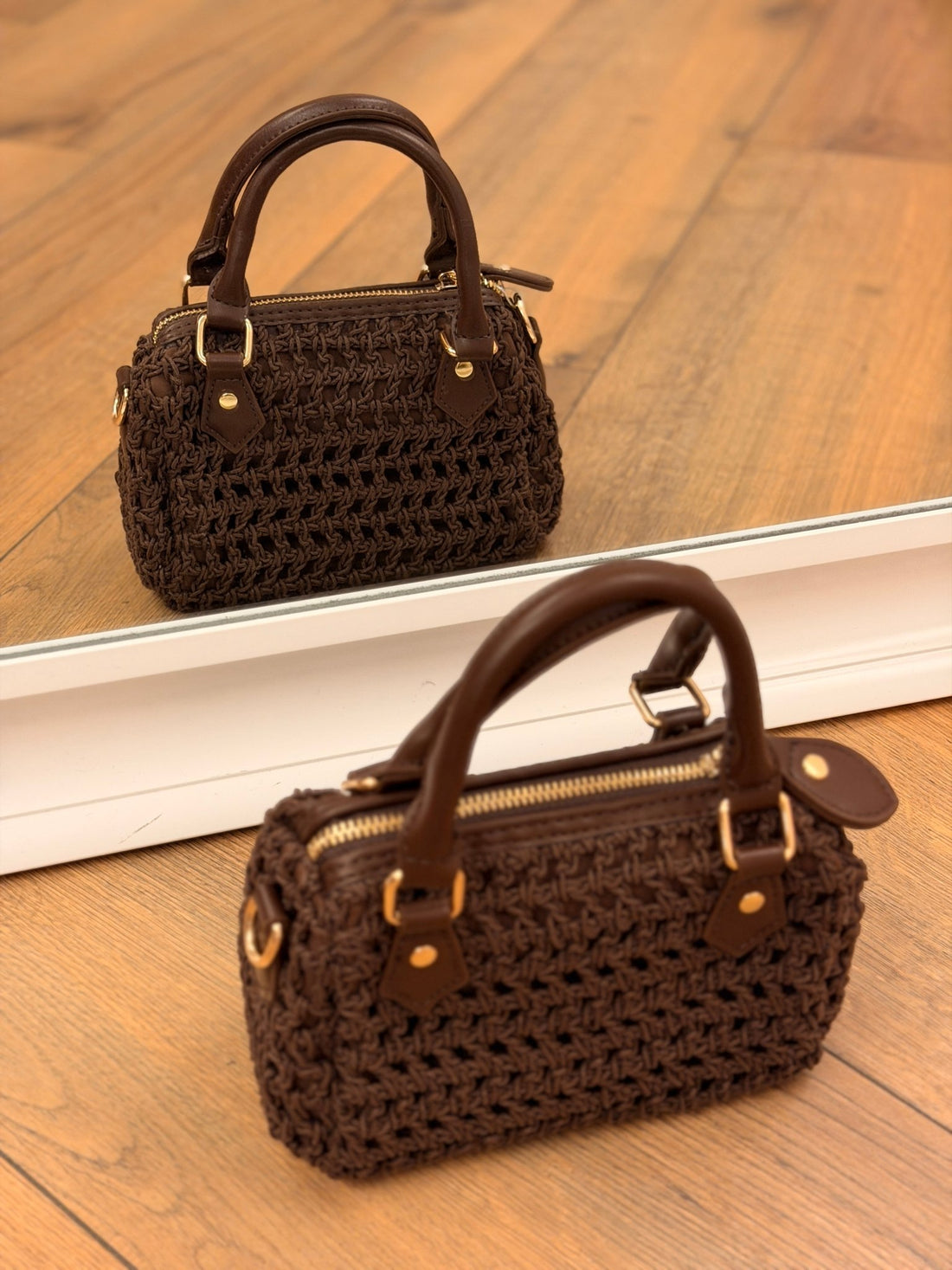 Mini sac bowling choco - Léone