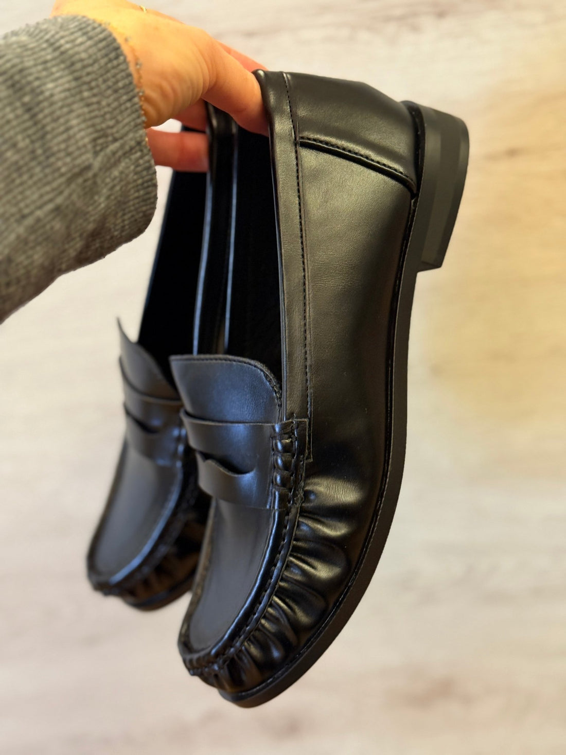 Mocassins noirs - Léone