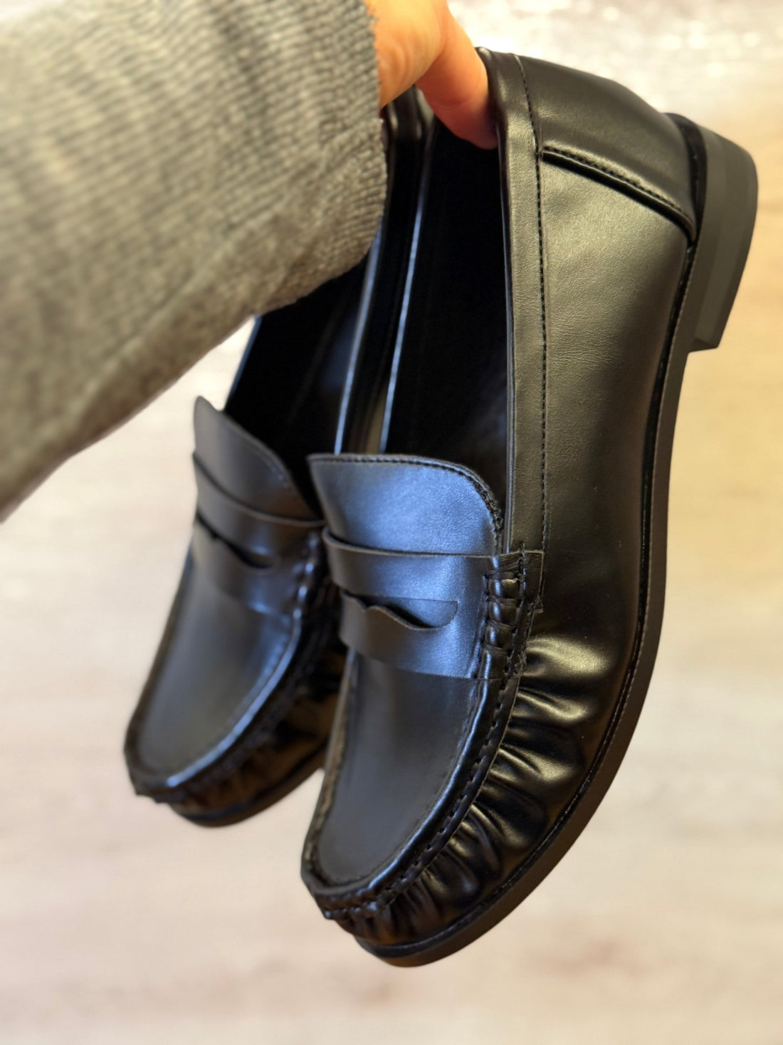 Mocassins noirs - Léone