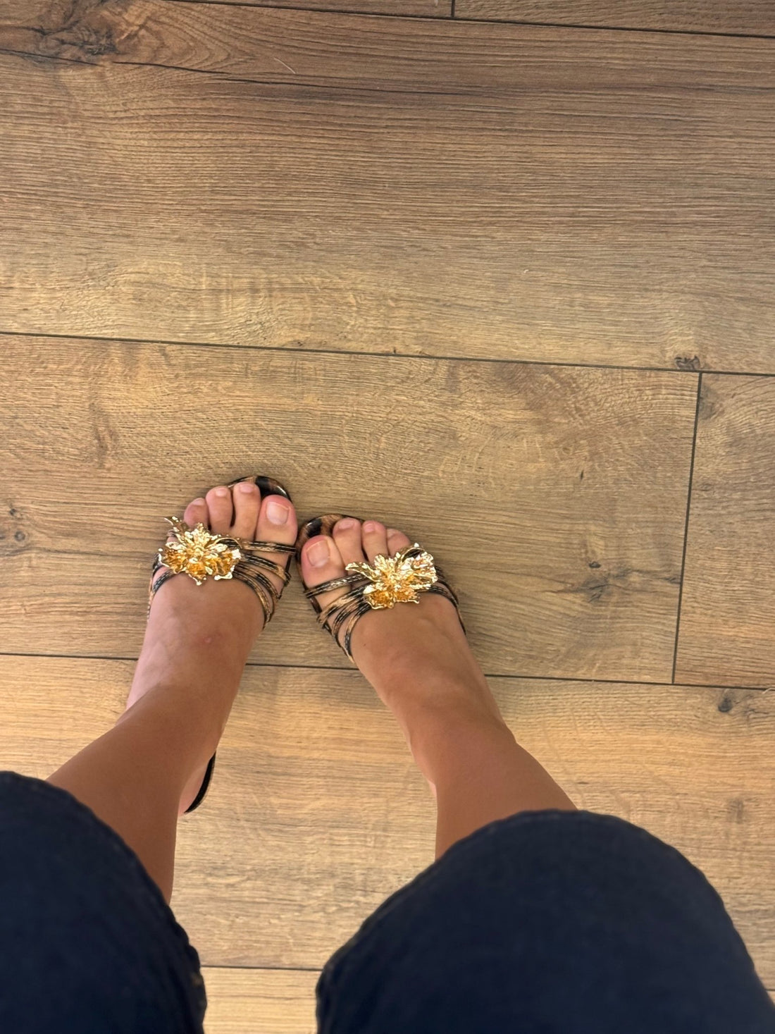 Mules à talons léopard - Léone