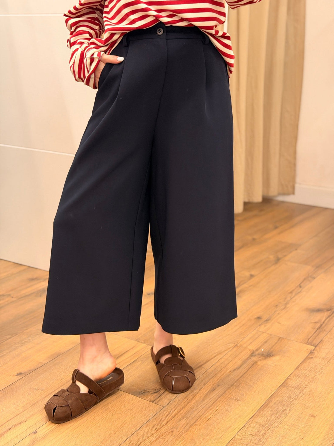 Pantacourt Milo marine - Léone