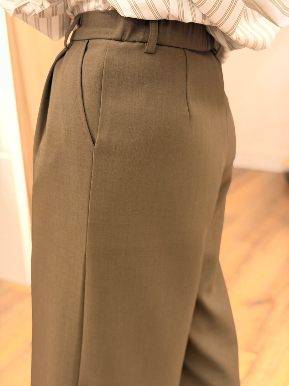 Pantacourt Milo marron - Léone