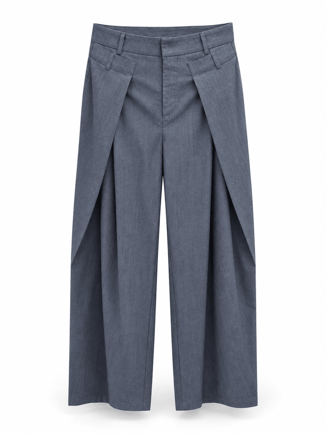 Pantalon à pince Dan bleu - Léone