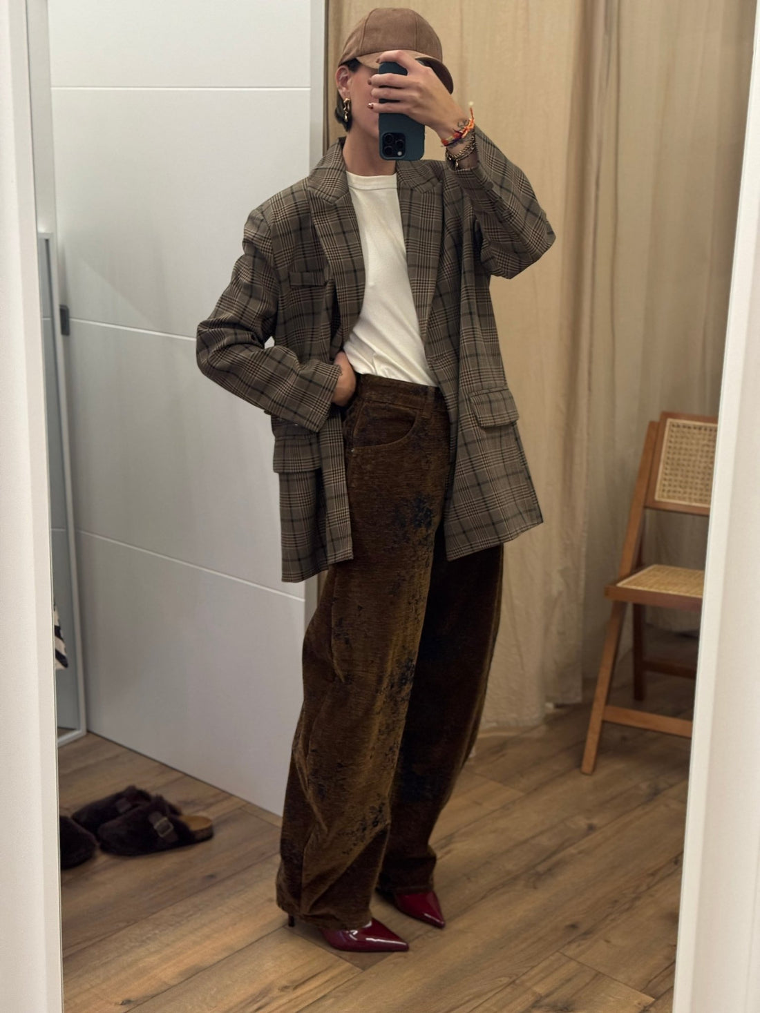 Pantalon aiko en velours - Léone