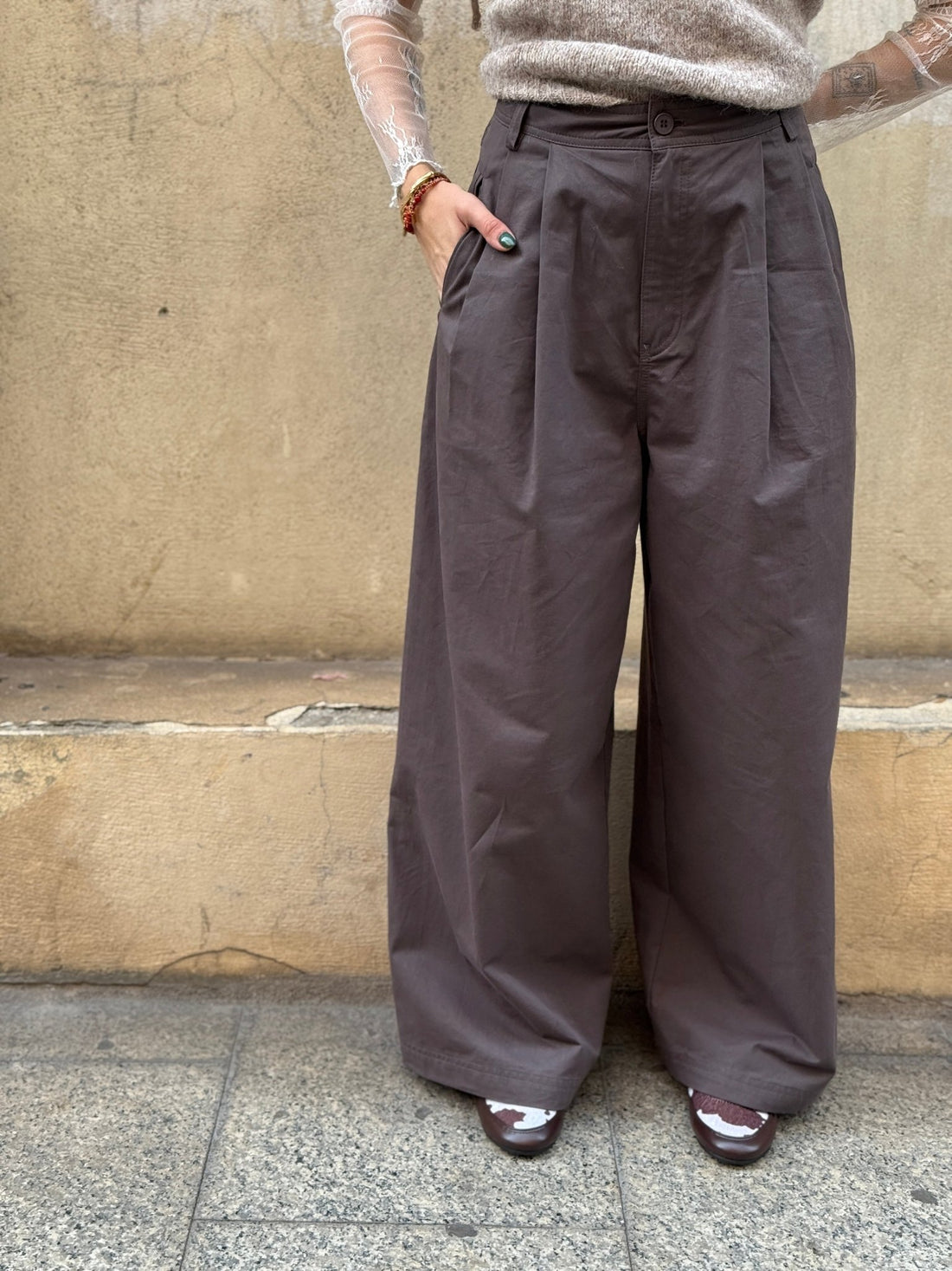 Pantalon Arnold gris - Léone