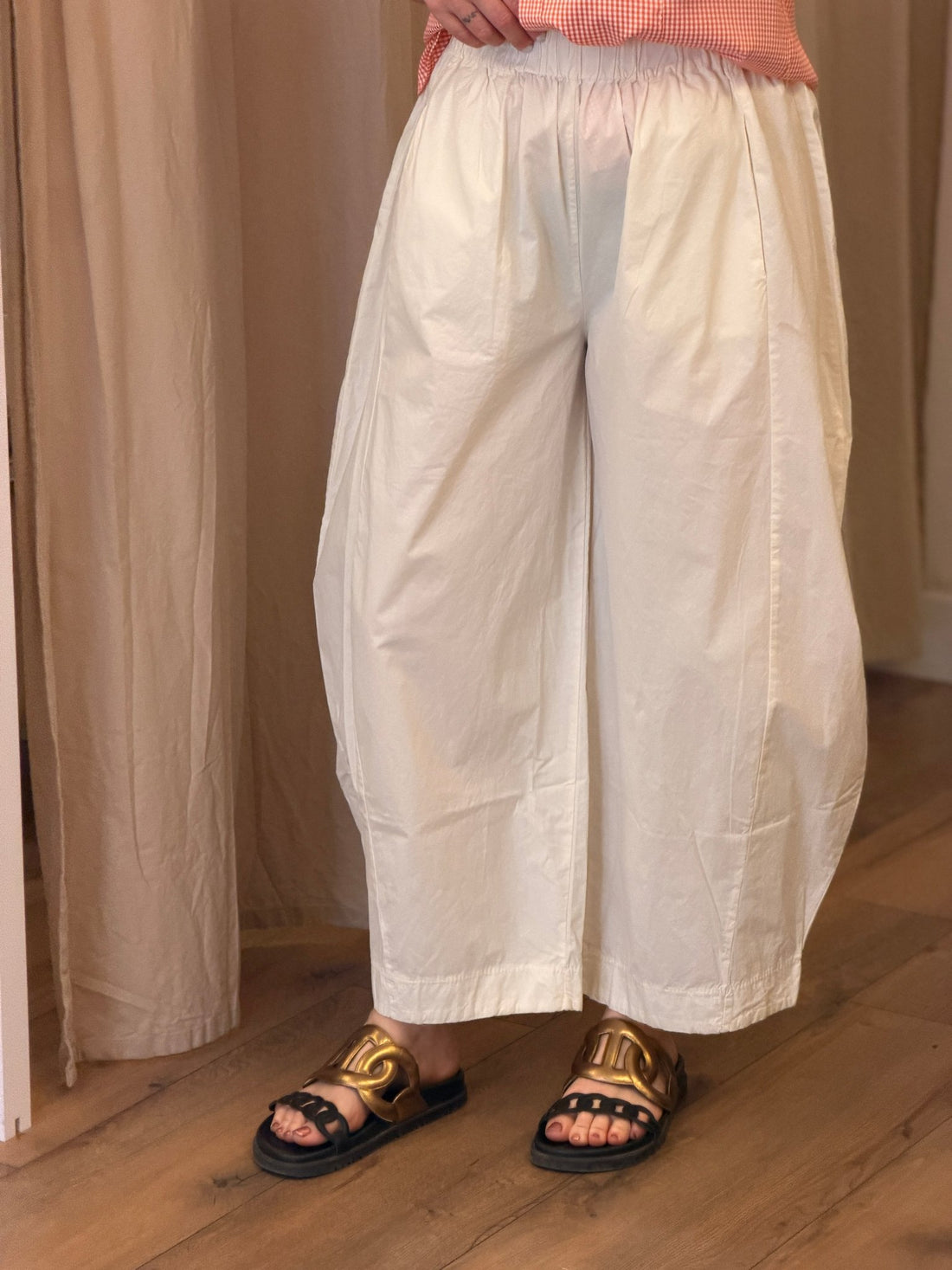 Pantalon ballon Jason écru - Léone