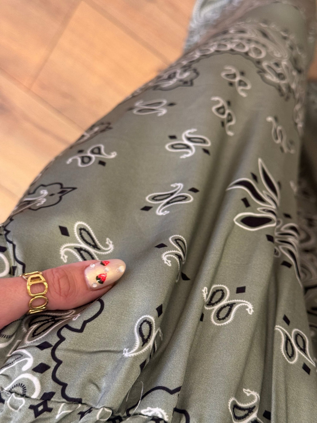Pantalon Bandana kaki - Léone