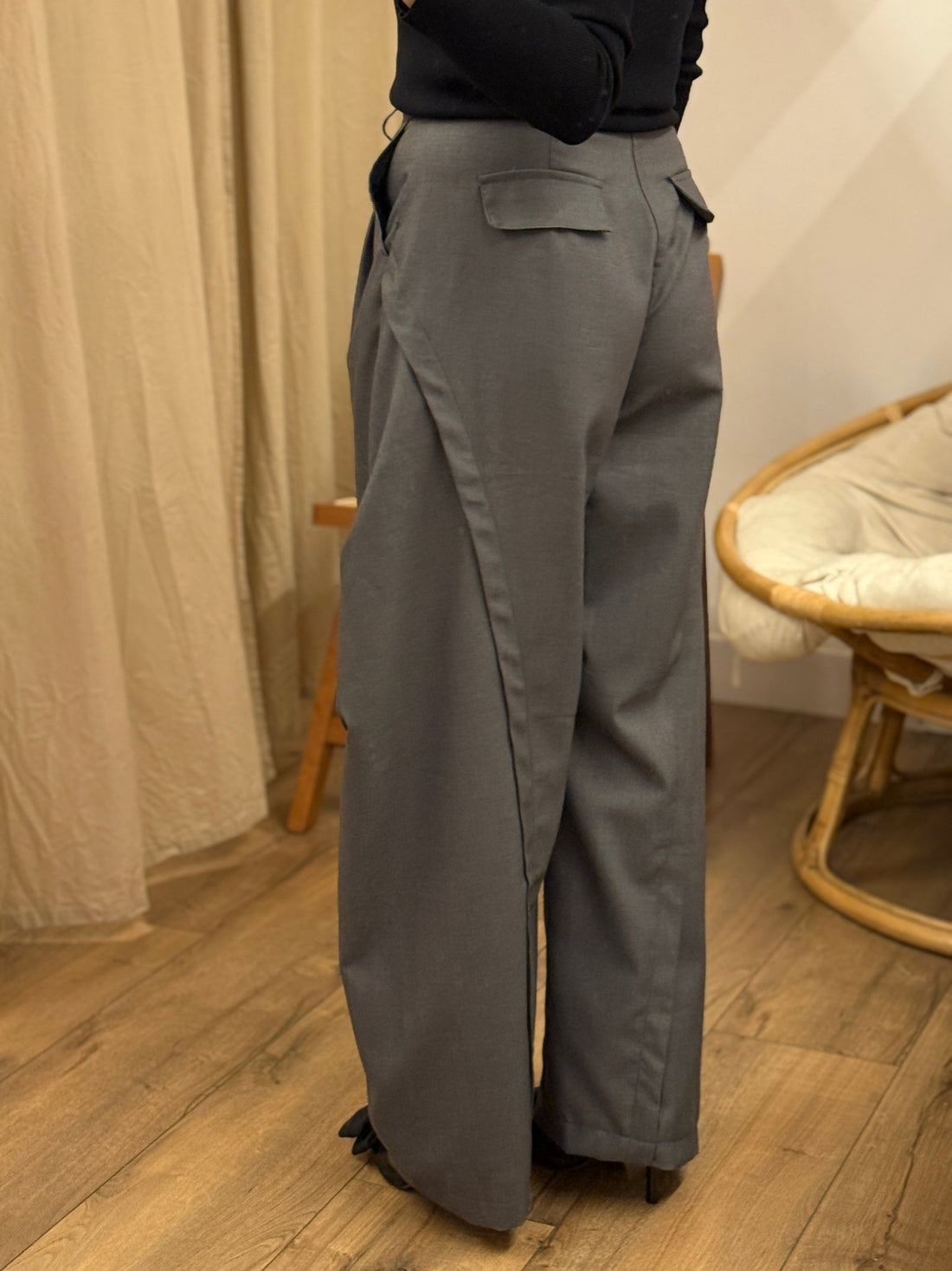 Pantalon Bertrand gris - Léone