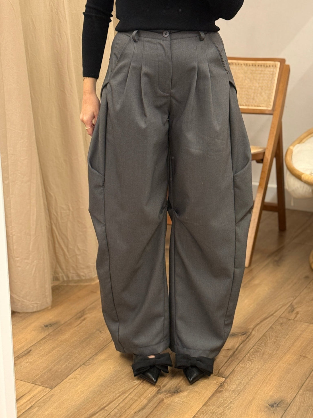 Pantalon Bertrand gris - Léone
