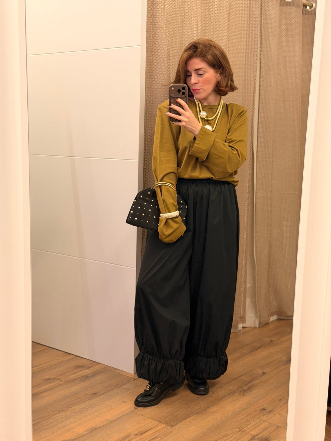Pantalon bouffant sérré en bas - Léone