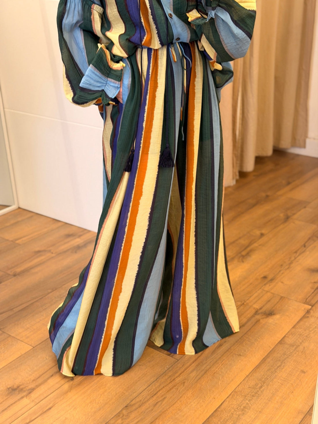 Pantalon Curtis bleu - Léone