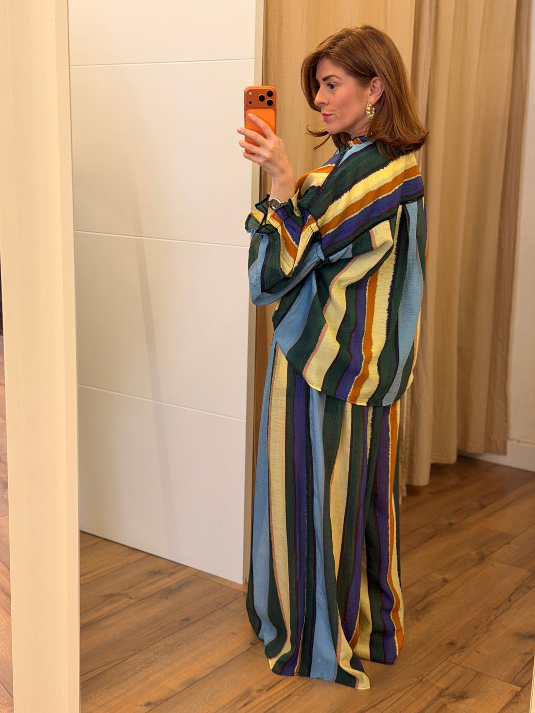 Pantalon Curtis bleu - Léone