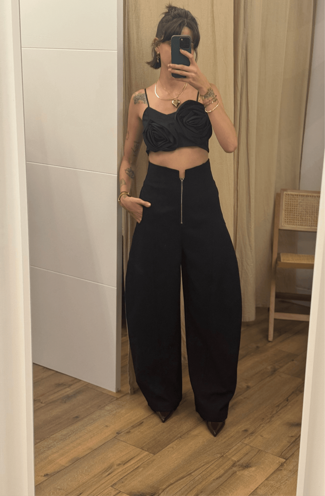 Pantalon Dan noir - Léone