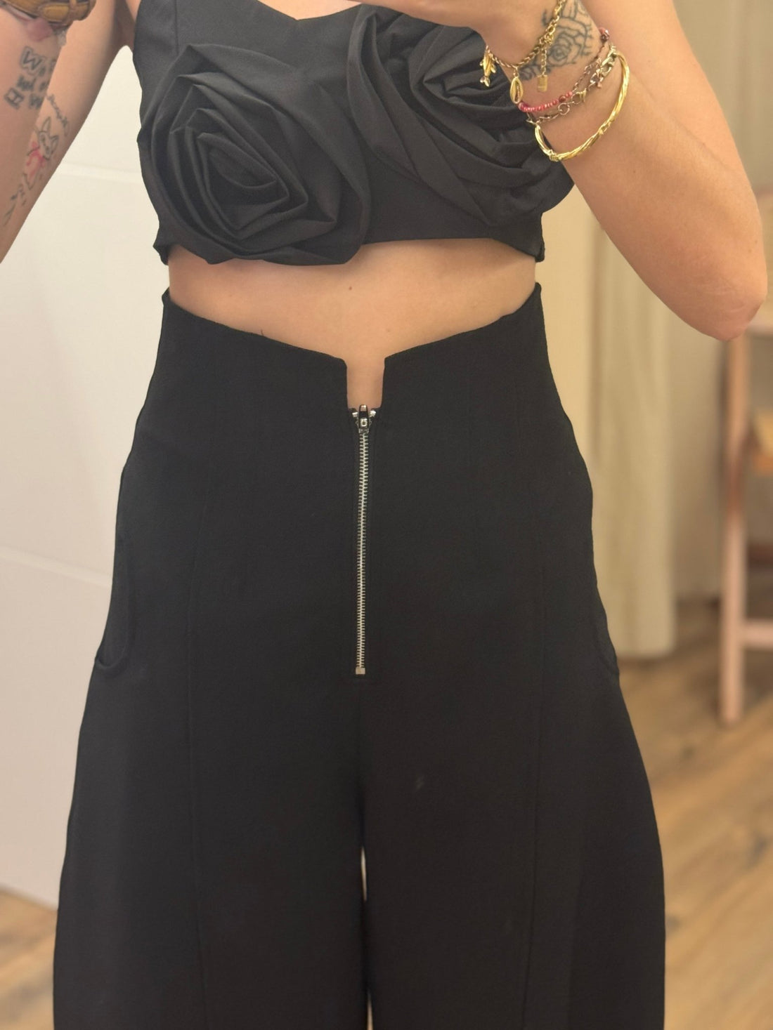 Pantalon Dan noir - Léone