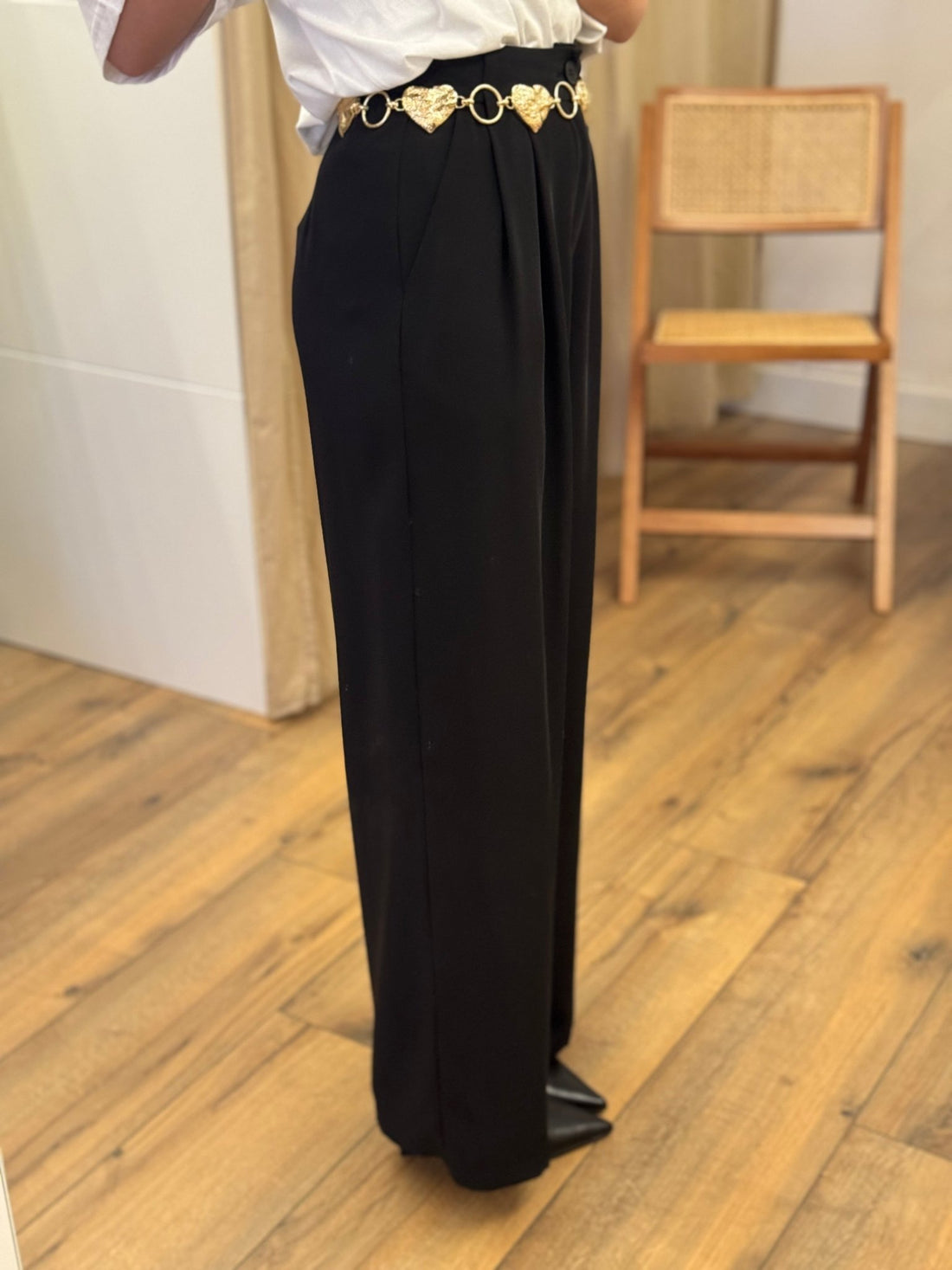 Pantalon Geoffrey noir - Léone