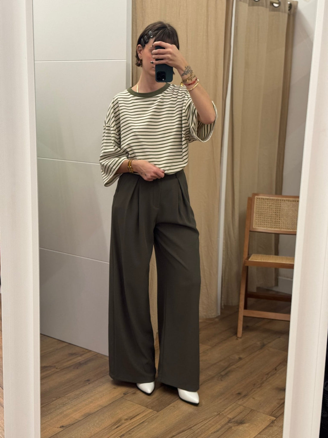 Pantalon Ghislain kaki - Léone