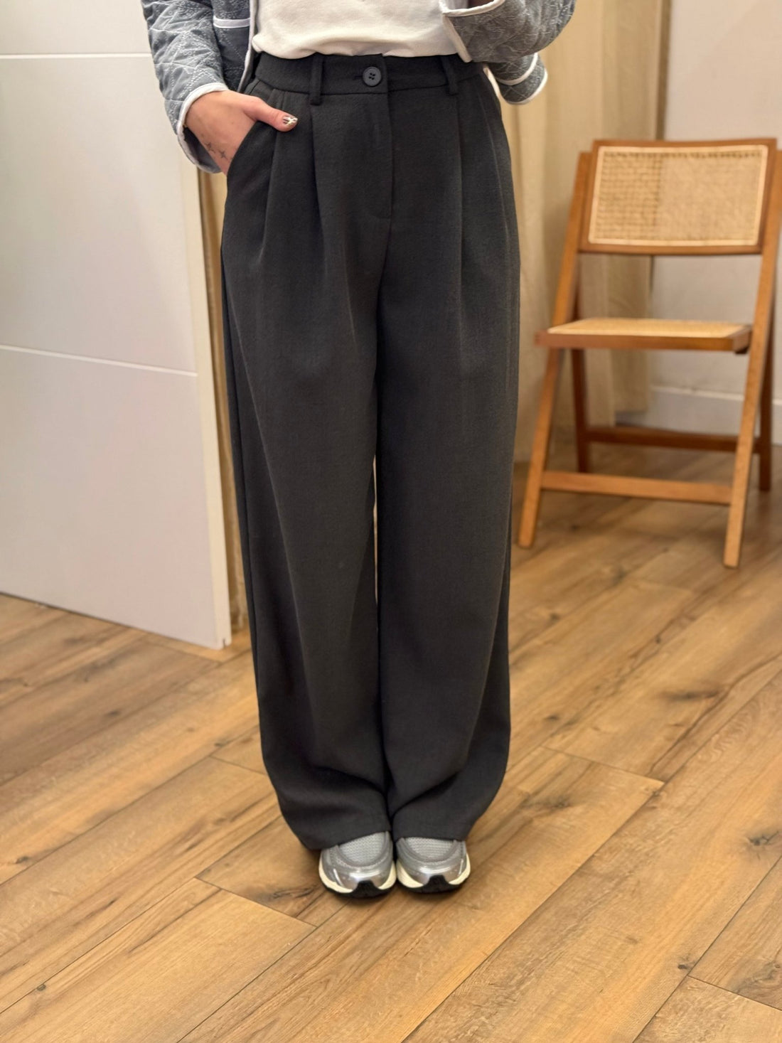 Pantalon gris billy - Léone