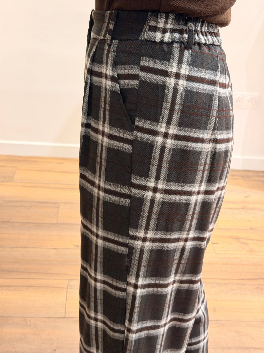 Pantalon Jeannot marron - Léone