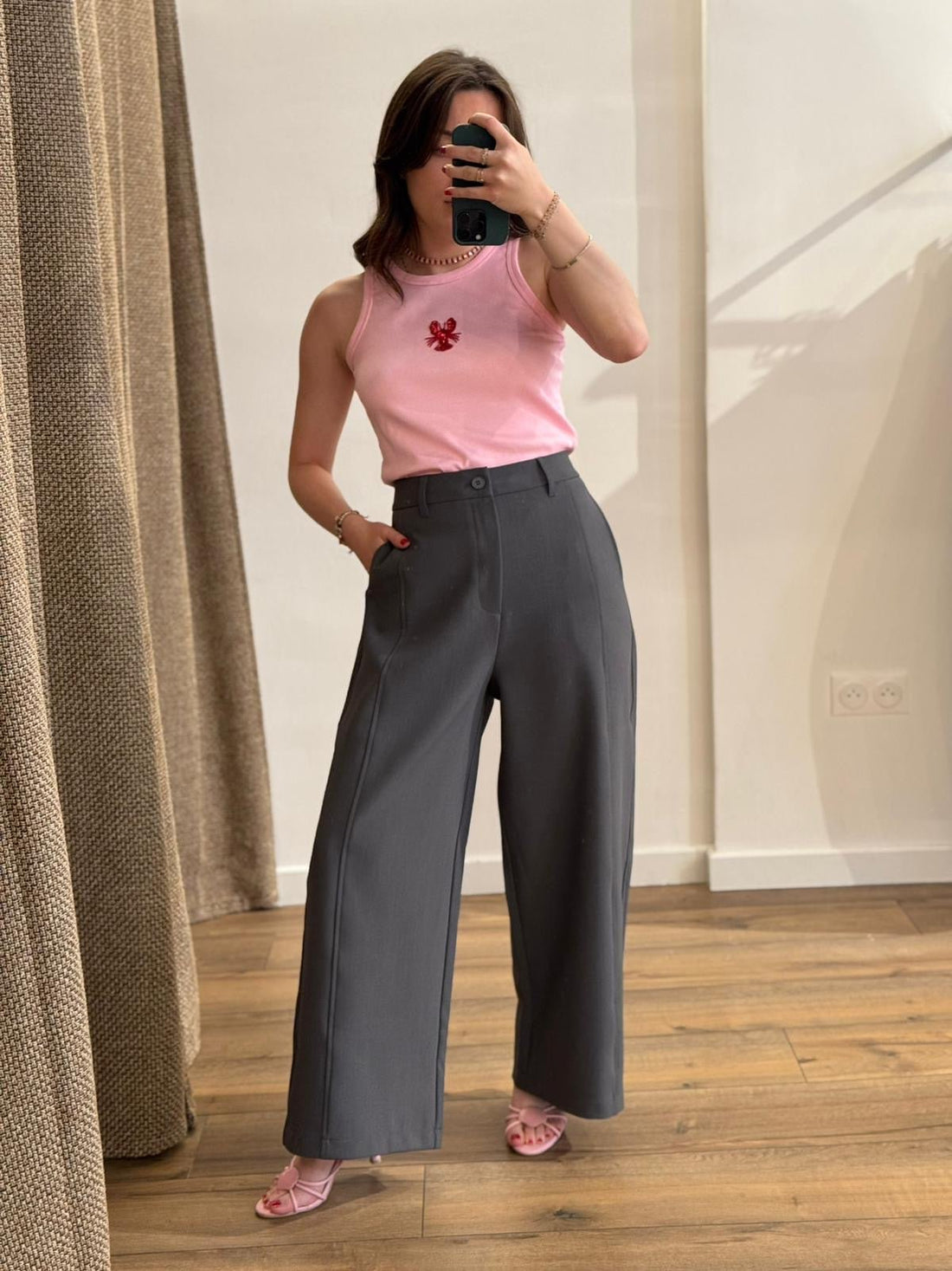 Pantalon Julien gris - Léone