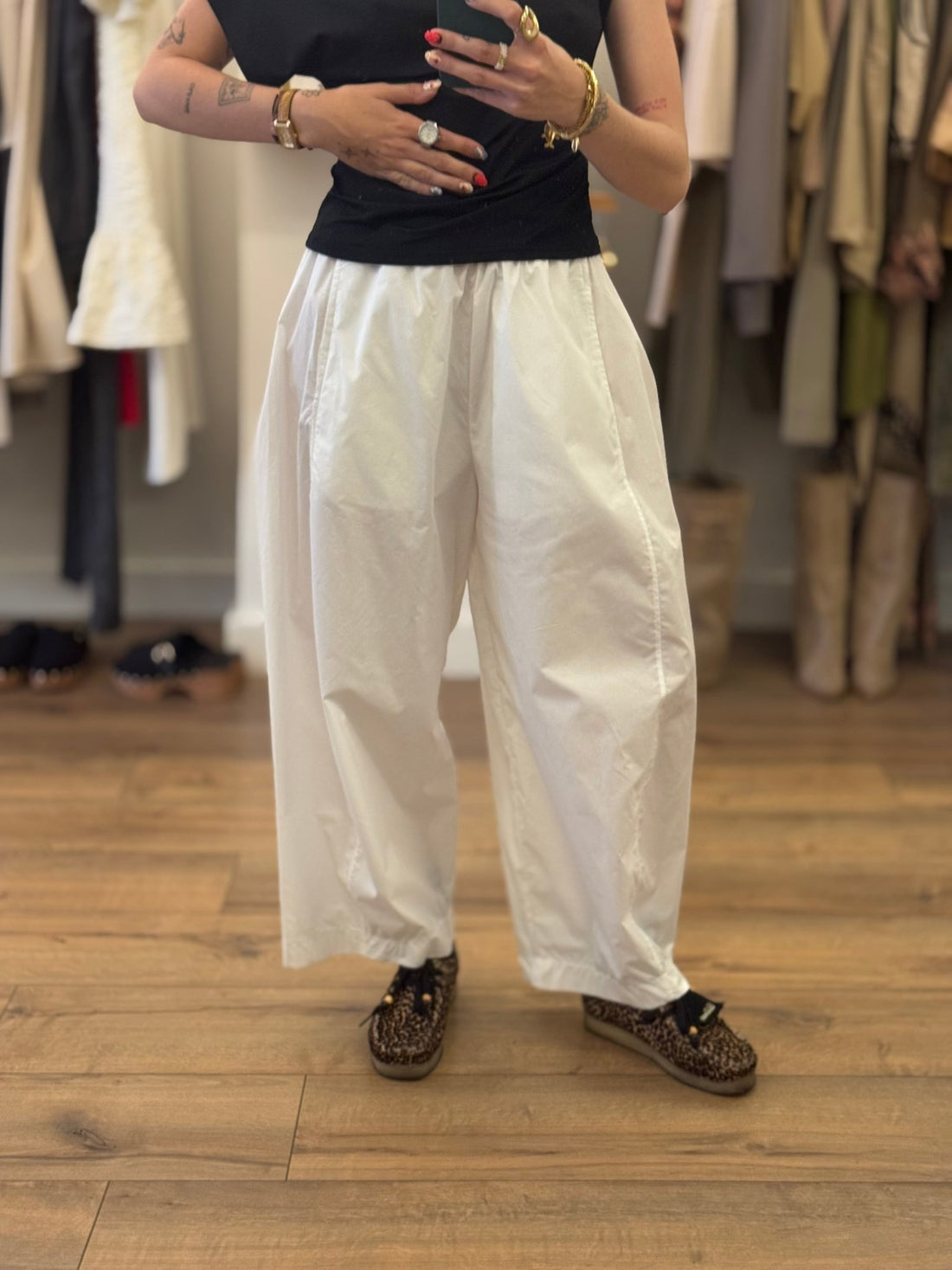 Pantalon Kamo blanc - Léone