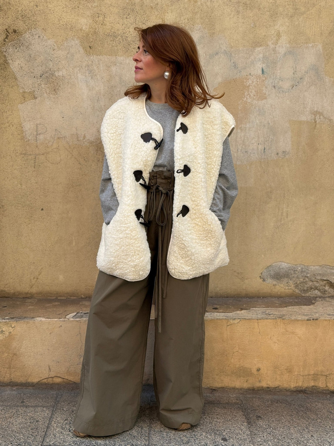 Pantalon Lara kaki - Léone