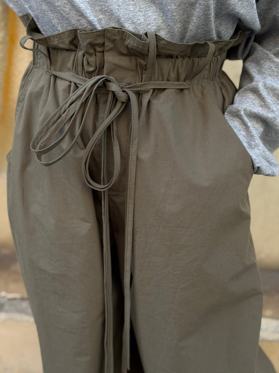 Pantalon Lara kaki - Léone