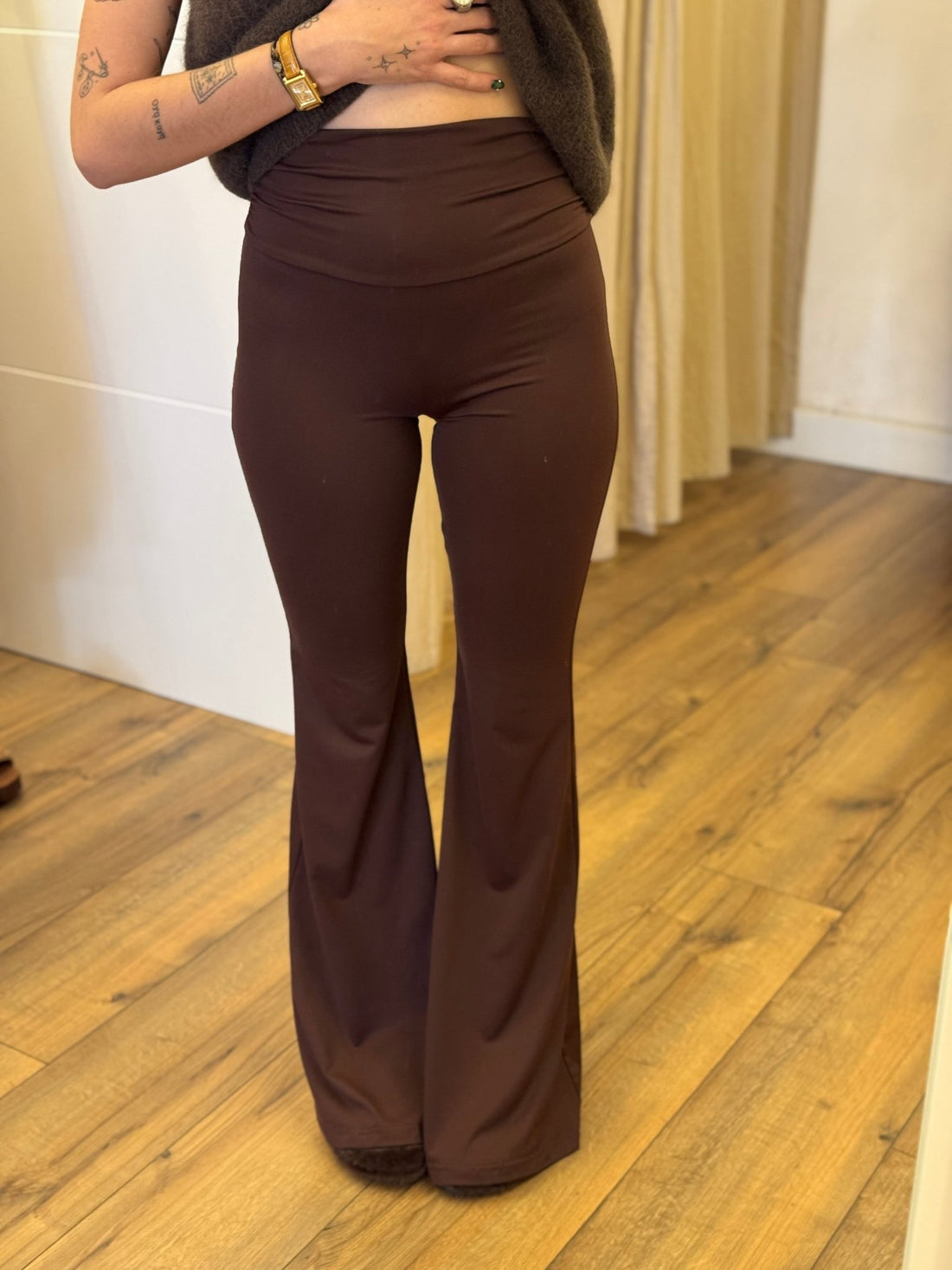 Pantalon Louison marron - Léone