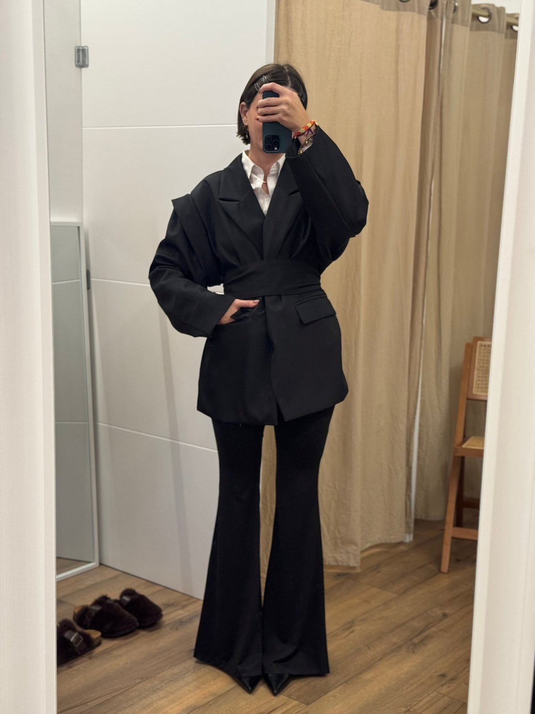 Pantalon Louison noir - Léone