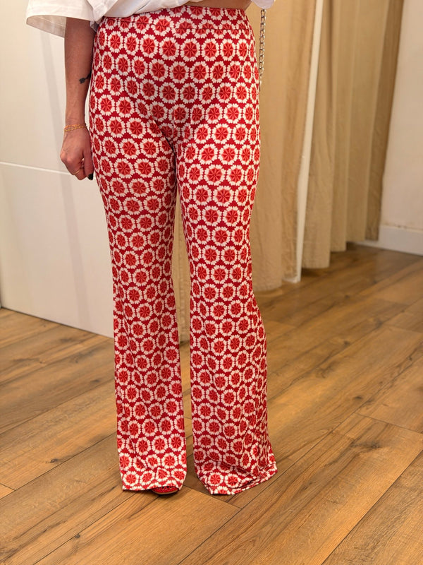 Pantalon Luc rouge - Léone
