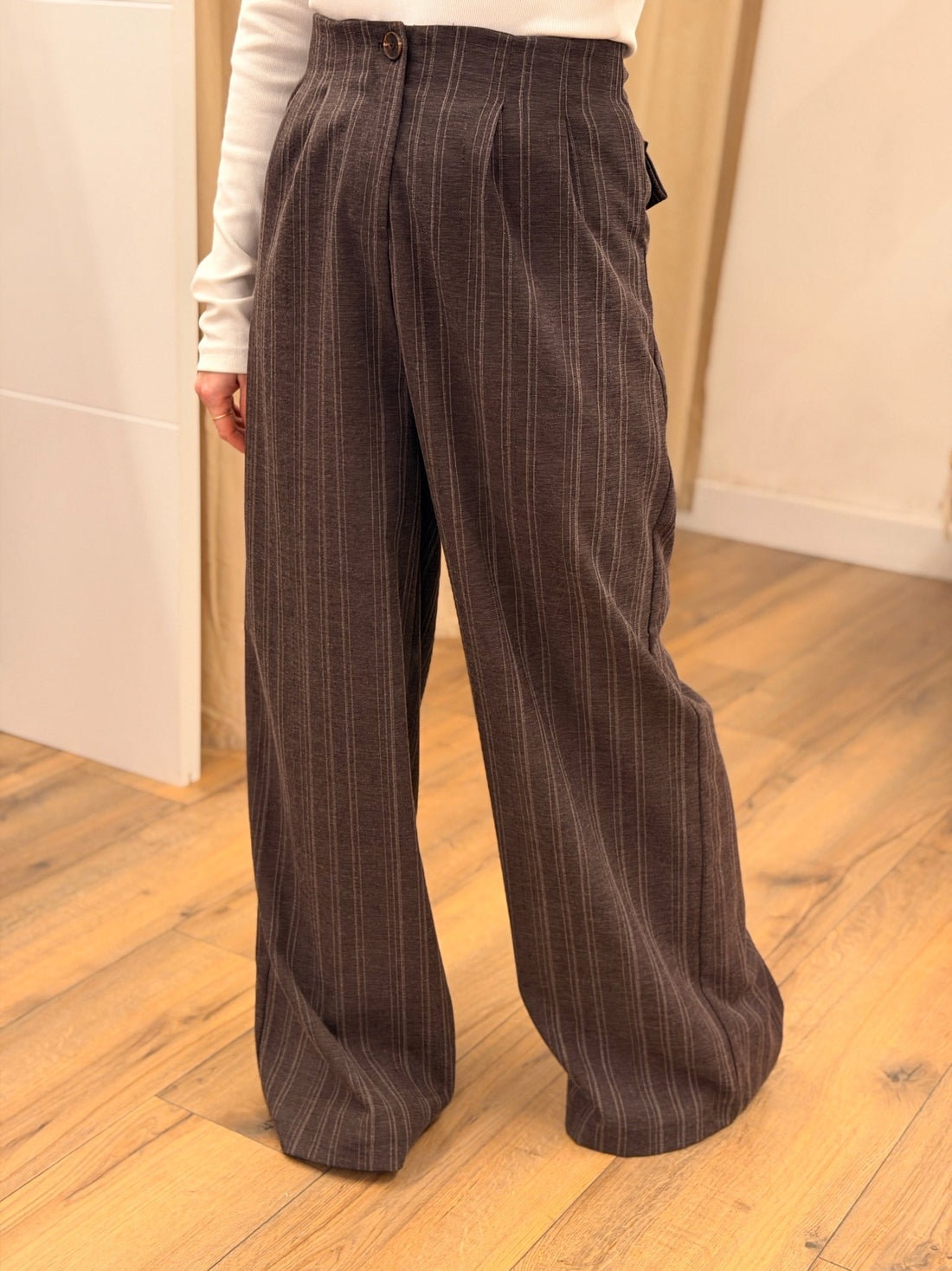 Pantalon Lucas bordeaux - Léone