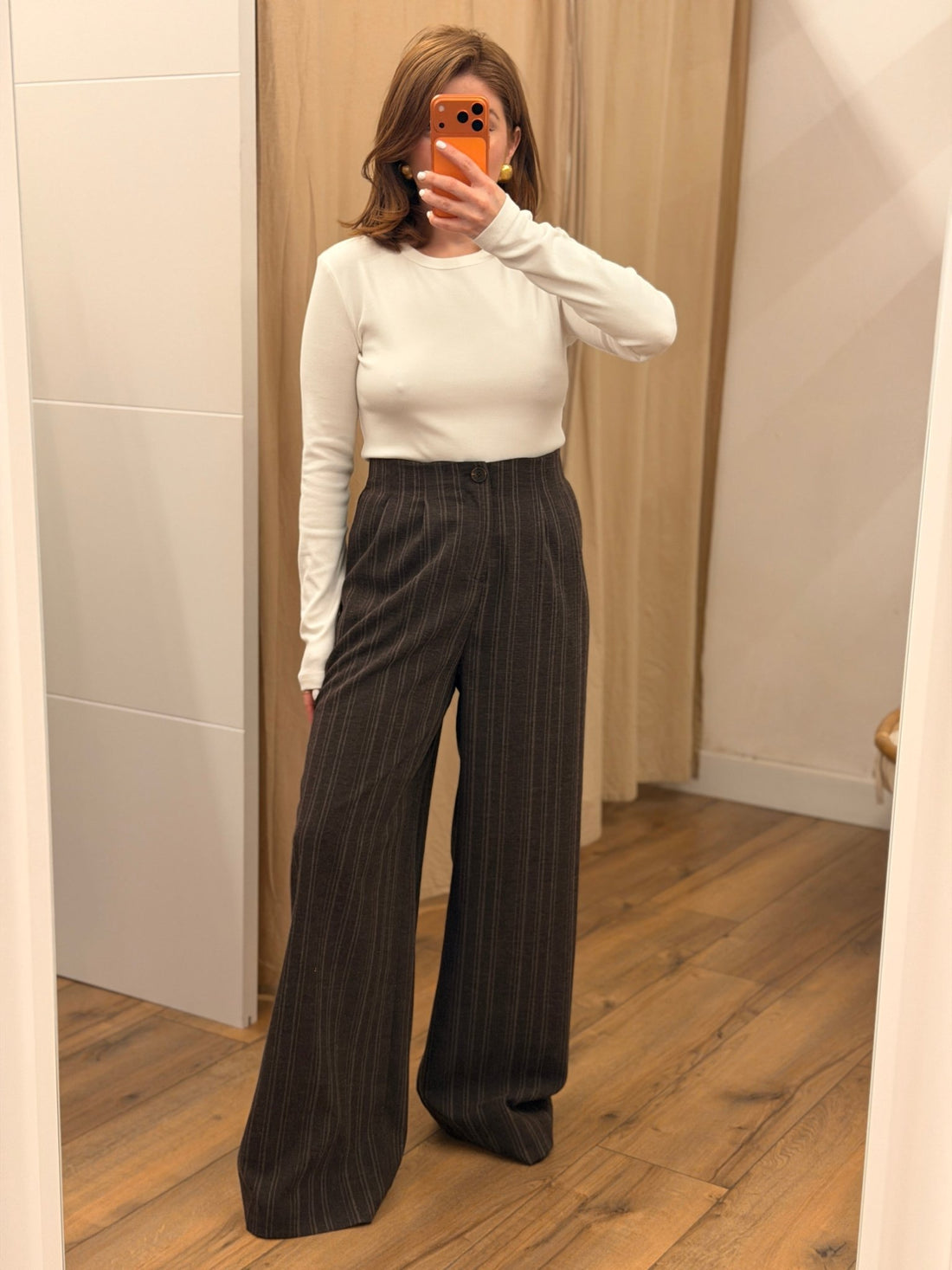 Pantalon Lucas bordeaux - Léone