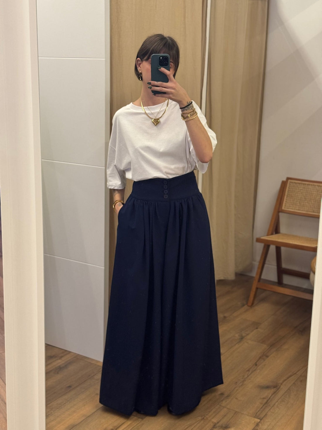 Pantalon Luna bleu - Léone