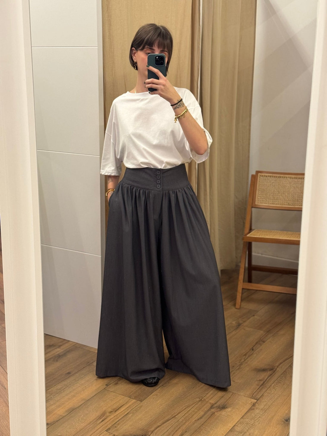 Pantalon Luna gris - Léone