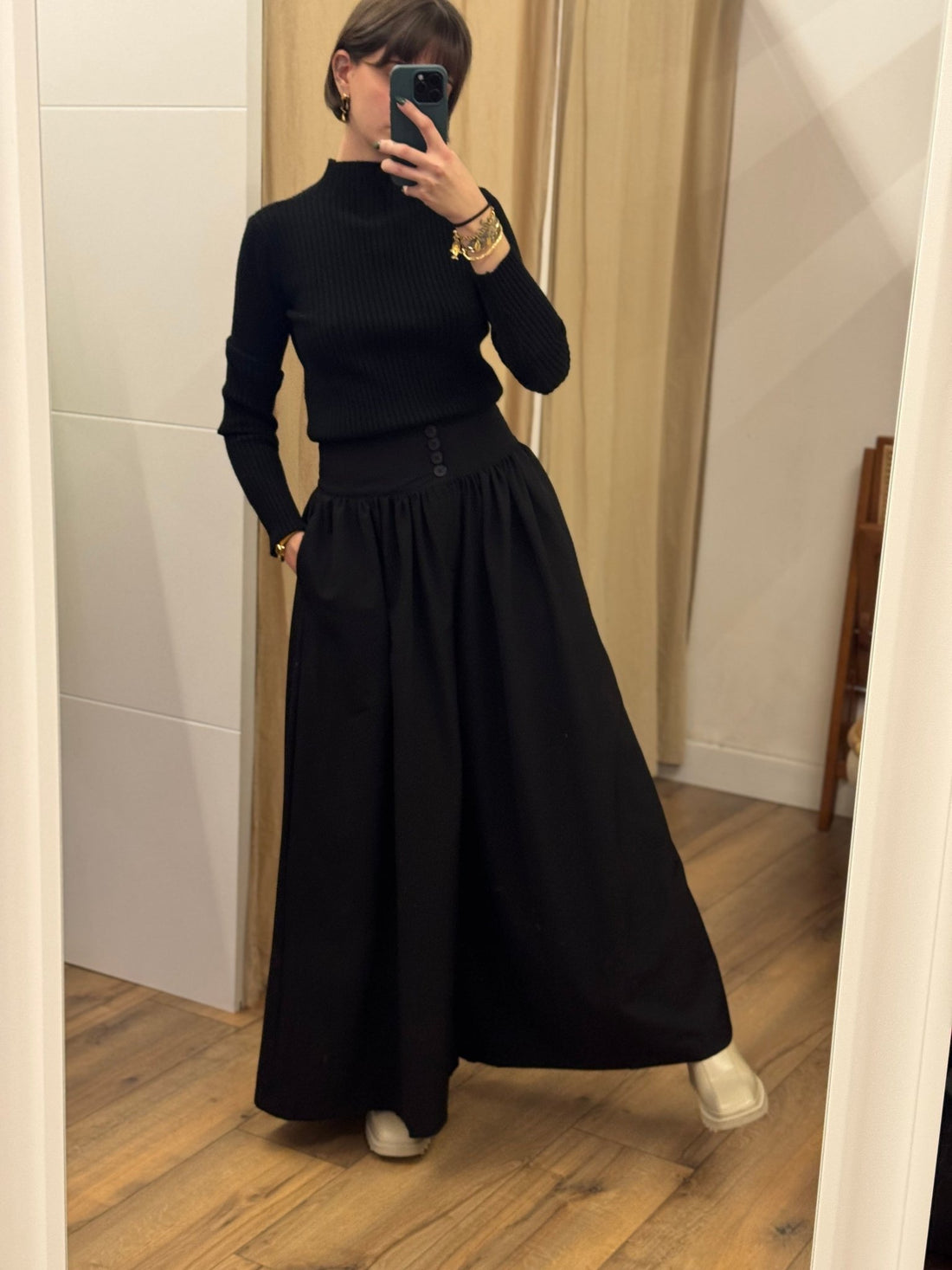 Pantalon Luna noir - Léone