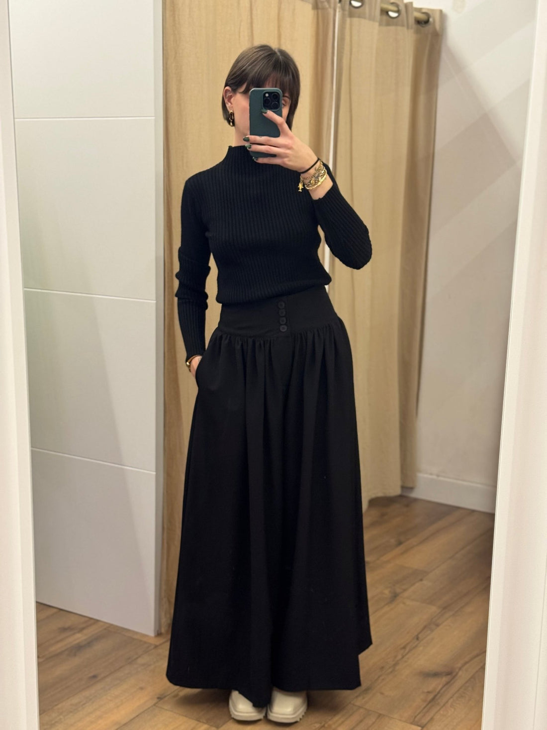 Pantalon Luna noir - Léone