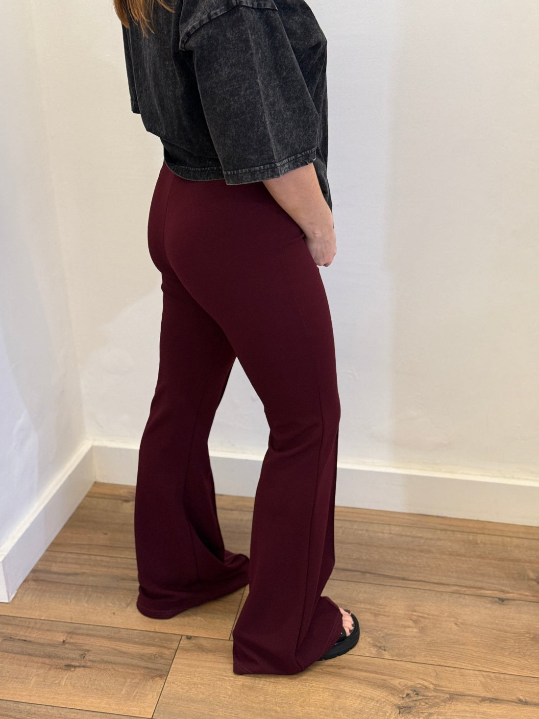 Pantalon Marva bordeaux - Léone