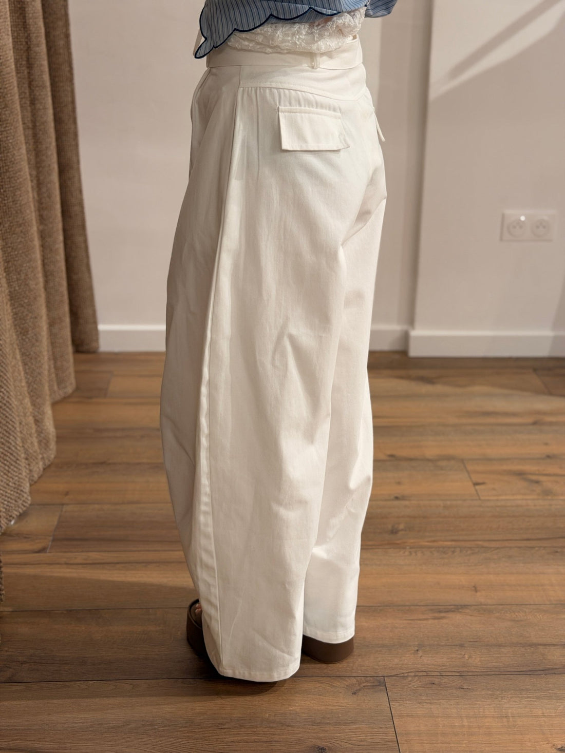 Pantalon Milane blanc - Léone