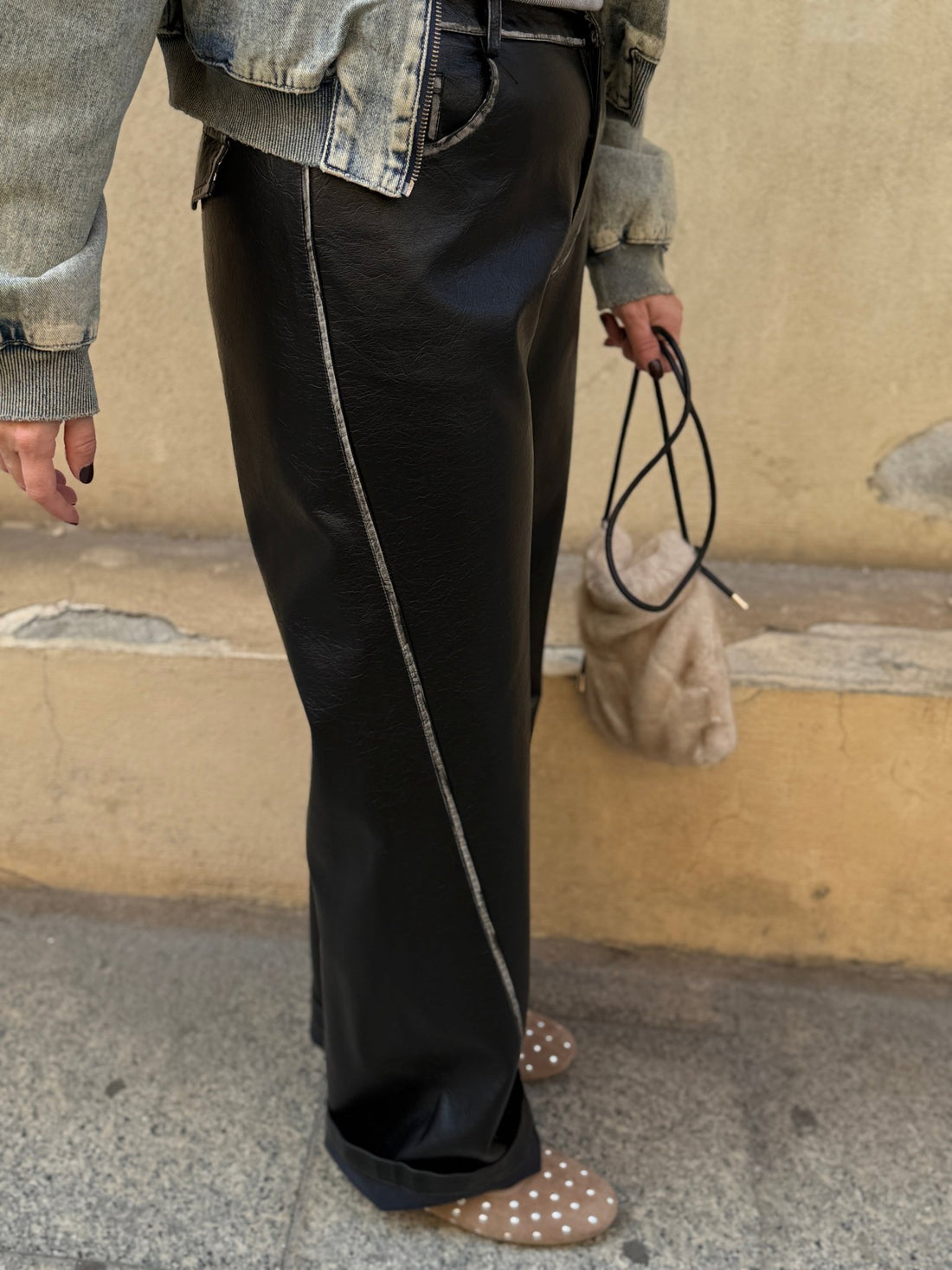 Pantalon Moé noir - Léone