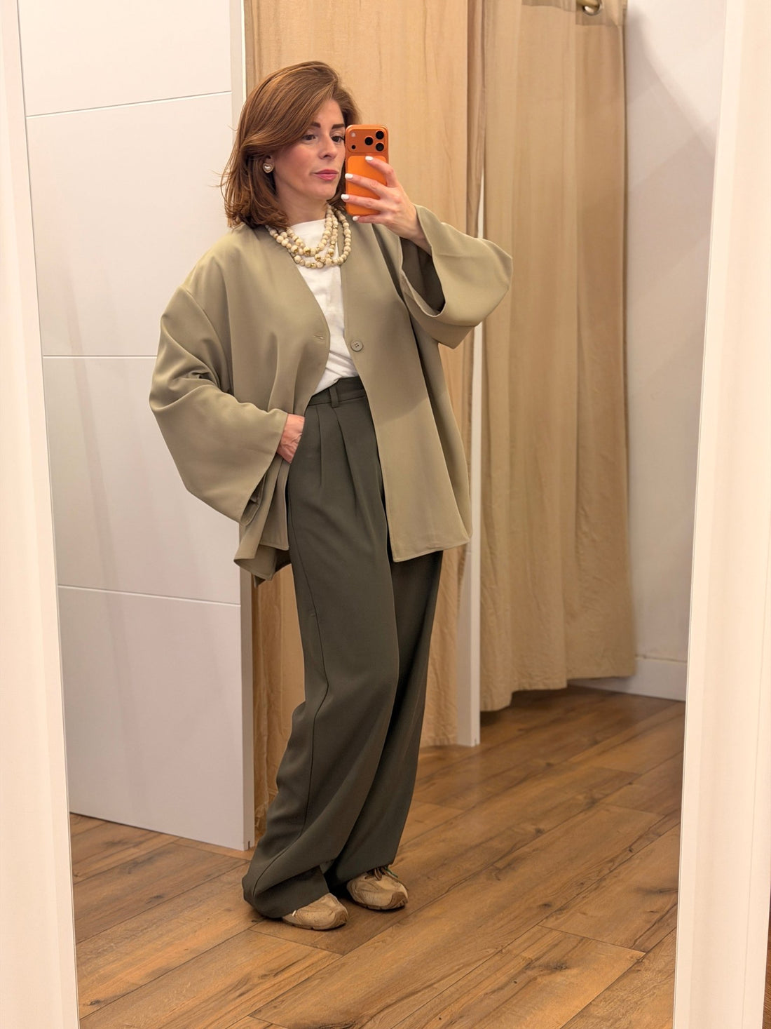 Pantalon Mozar kaki - Léone