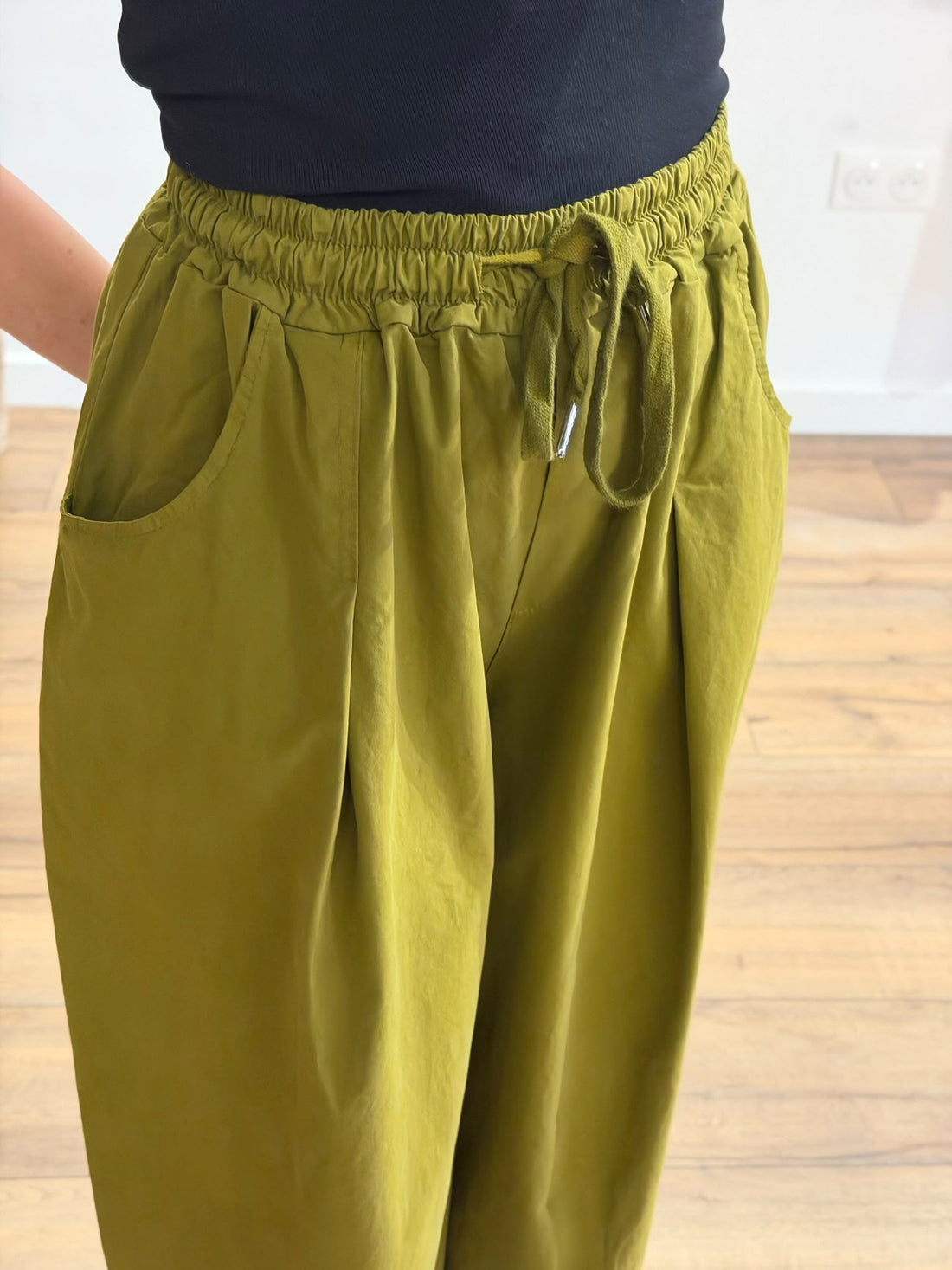 Pantalon olive Marc - Léone