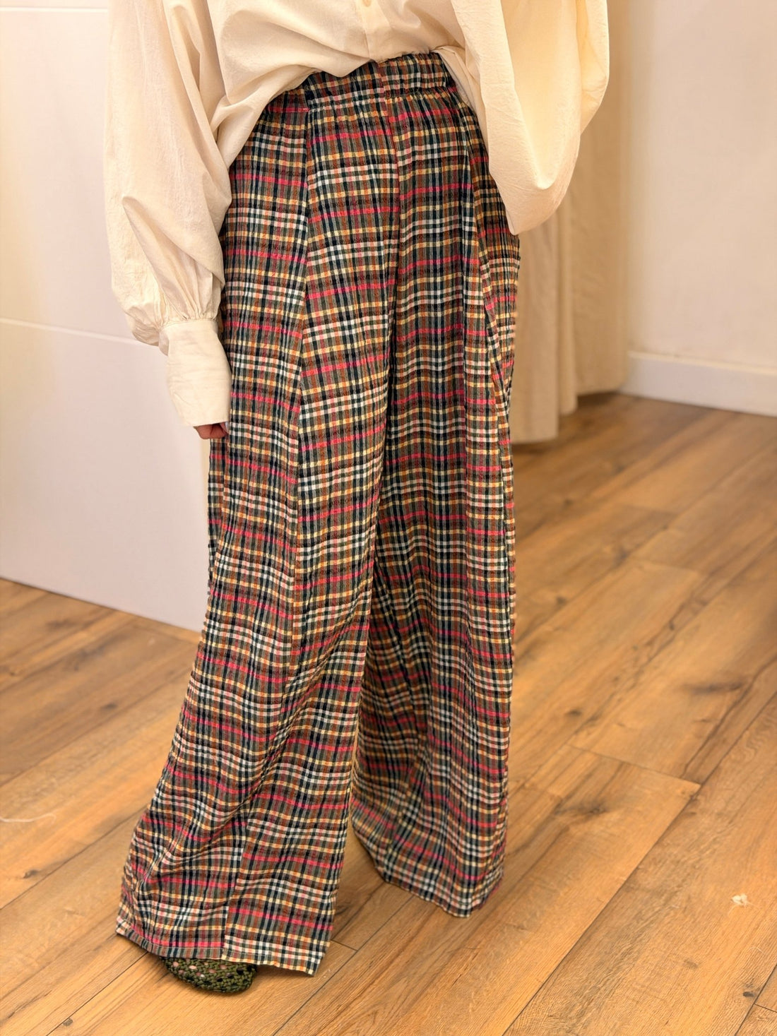 Pantalon Olivia kaki - Léone