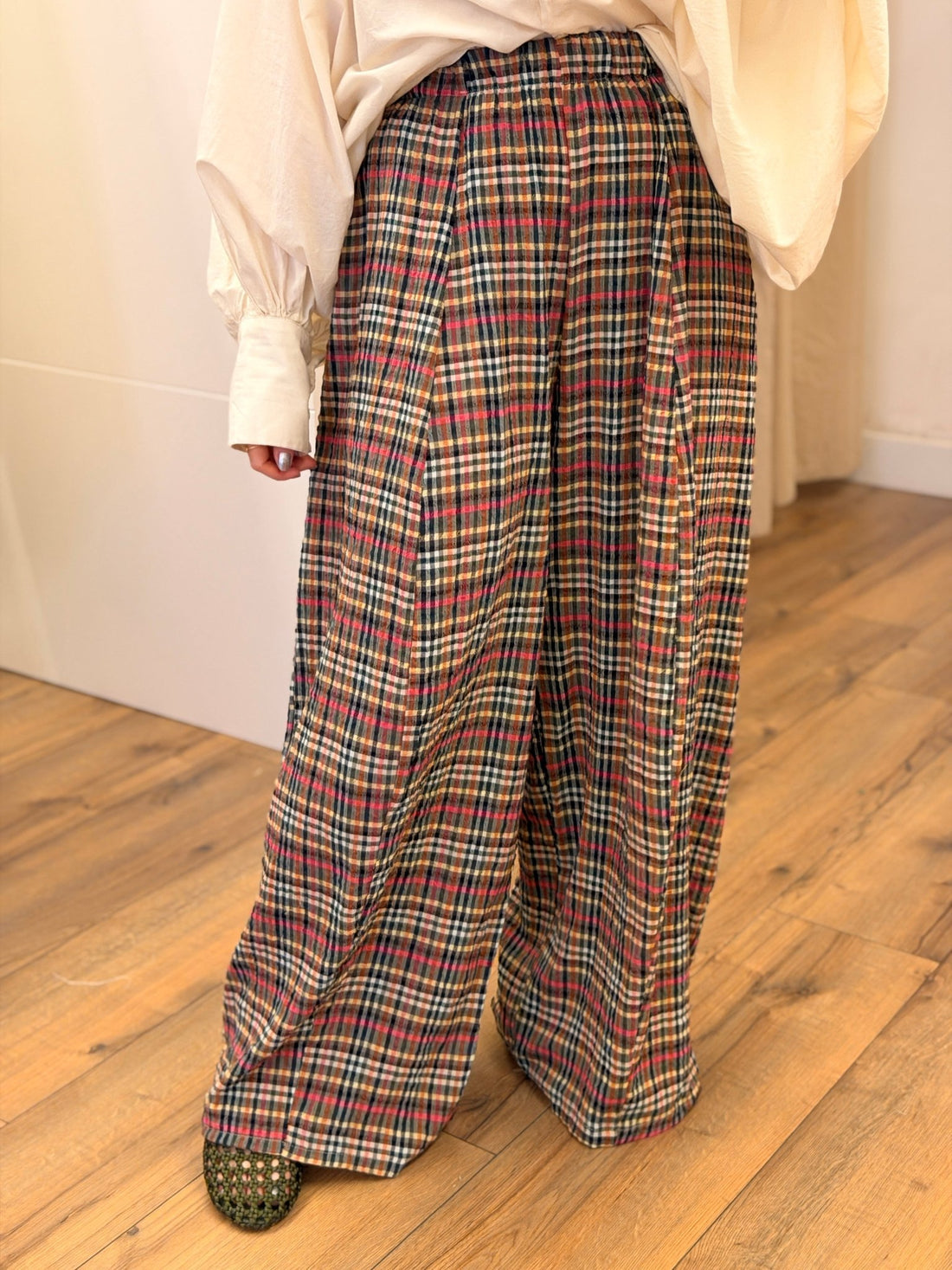 Pantalon Olivia kaki - Léone